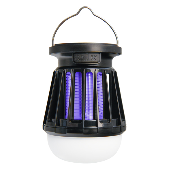 POWERplus Fly Solar | USB oplaadbare camping lantaarn met ingebouwde electrische muggenvanger